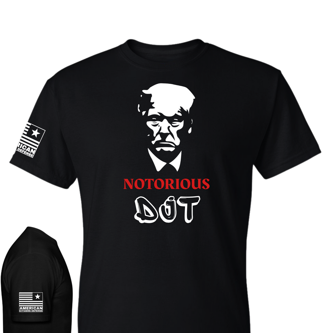 Notorious DJT - T-Shirt