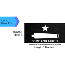 Load image into Gallery viewer, Gonzalez Battle Flag - Come and Take It Window Decal
