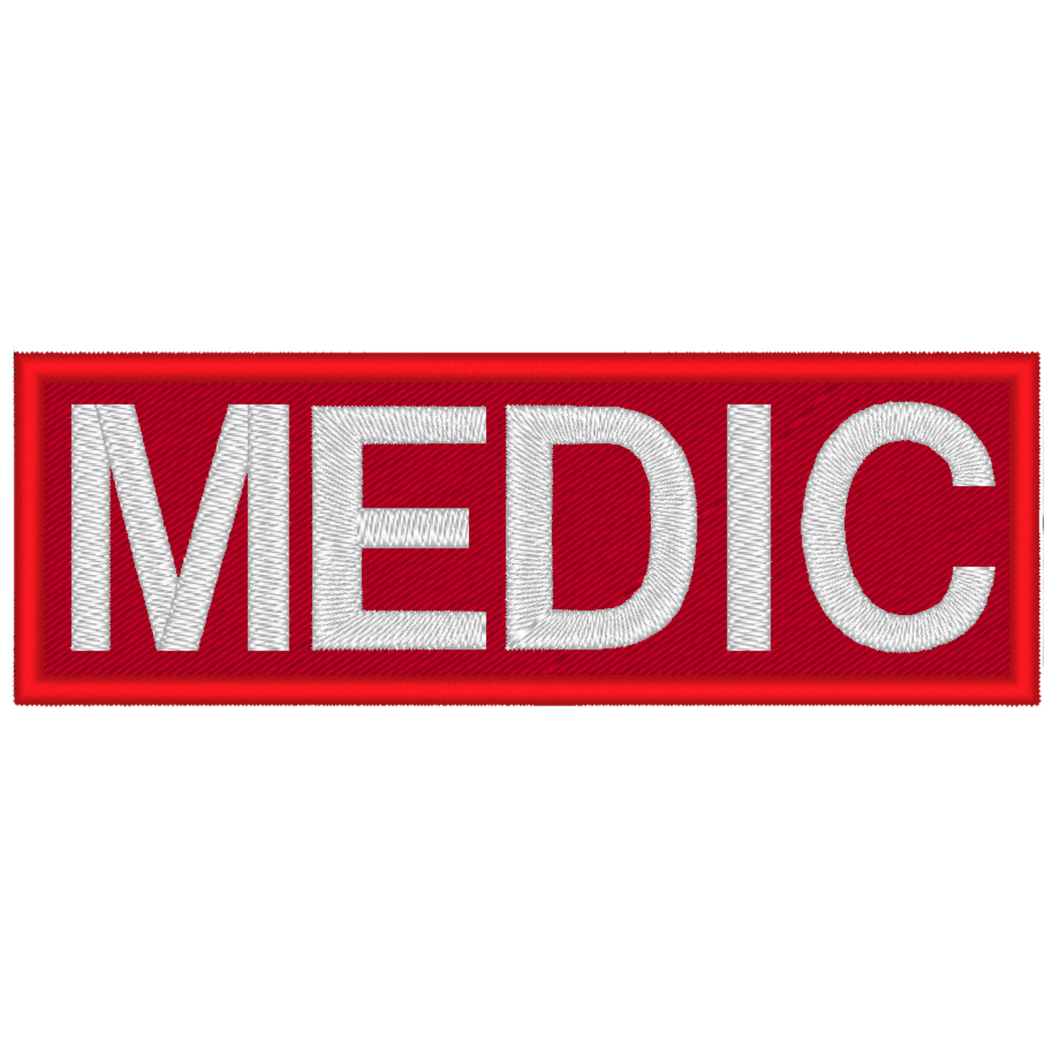 Medic Patch XL - Embroidered Patch
