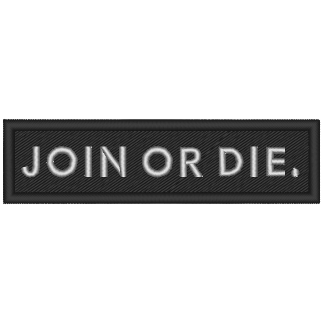 Join or Die Quick-Slide Sling Patch