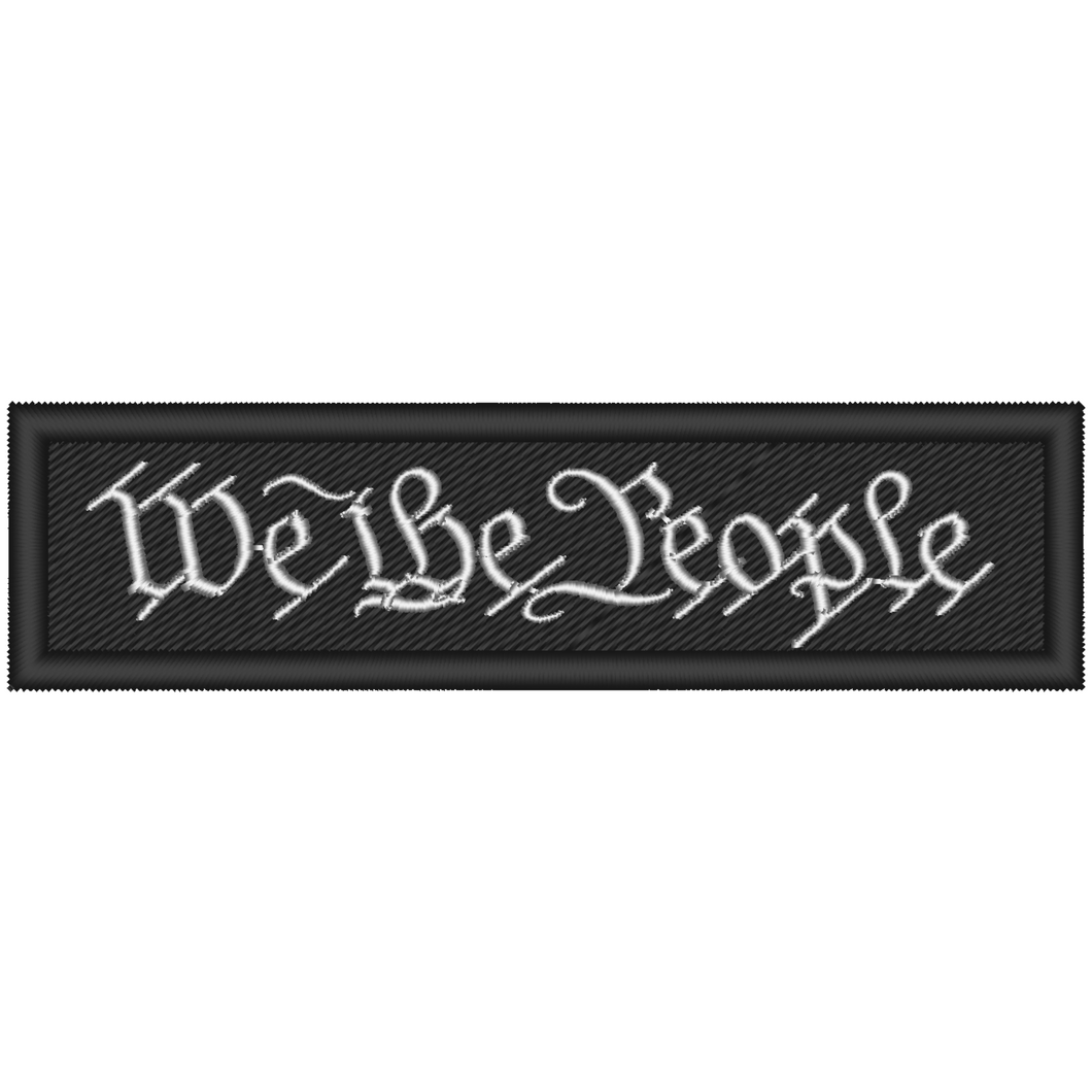 We The People Quick-Slide Sling Patch