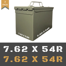 Load image into Gallery viewer, 7.62 x 54R Ammo Can Decal (2 Pack)
