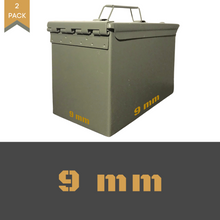 Load image into Gallery viewer, 9 mm Ammo Can Decal (2 Pack)
