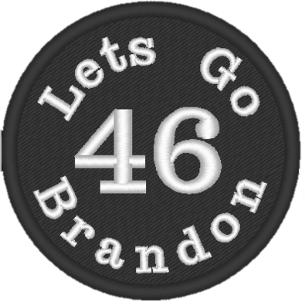 Lets Go Brandon Embroidered Patch