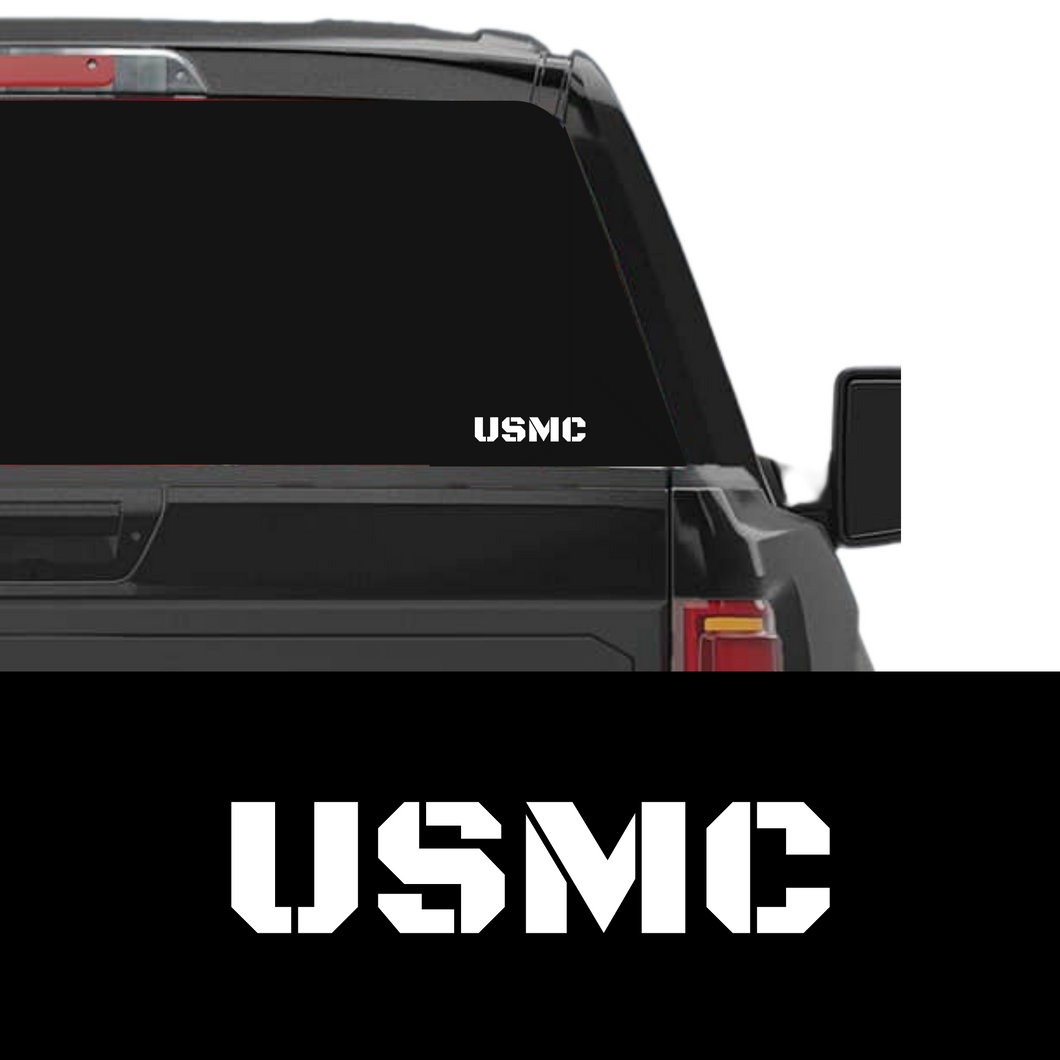 USMC Window Decal