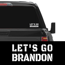 Load image into Gallery viewer, Let&#39;s Go Brandon Window Decal

