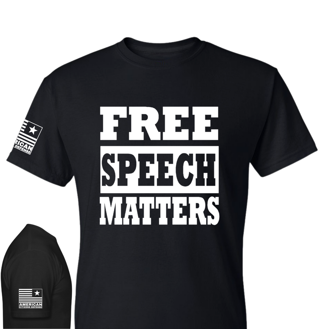 Free Speech Matters - T-Shirt