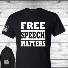 Load image into Gallery viewer, Free Speech Matters - T-Shirt
