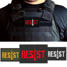 Load image into Gallery viewer, Resist 3x2 Embroidered Patch
