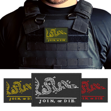 Load image into Gallery viewer, Join or Die - Embroidered Patch

