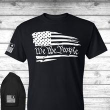 Load image into Gallery viewer, We The People T-Shirt - Black &amp; White

