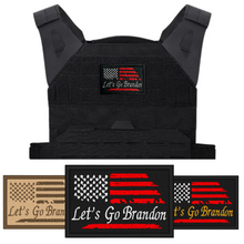 Load image into Gallery viewer, Let&#39;s Go Brandon Weathered Flag Embroidered Patch
