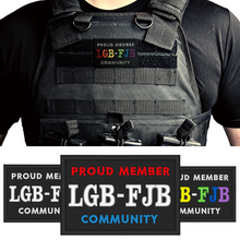 Load image into Gallery viewer, LGB-FJB Community - Embroidered Patriot Patch
