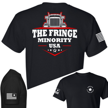Load image into Gallery viewer, Fringe Minority Freedom Convoy Trucker T-Shirt
