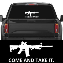 Load image into Gallery viewer, Come and Take it AR15 Window Decal
