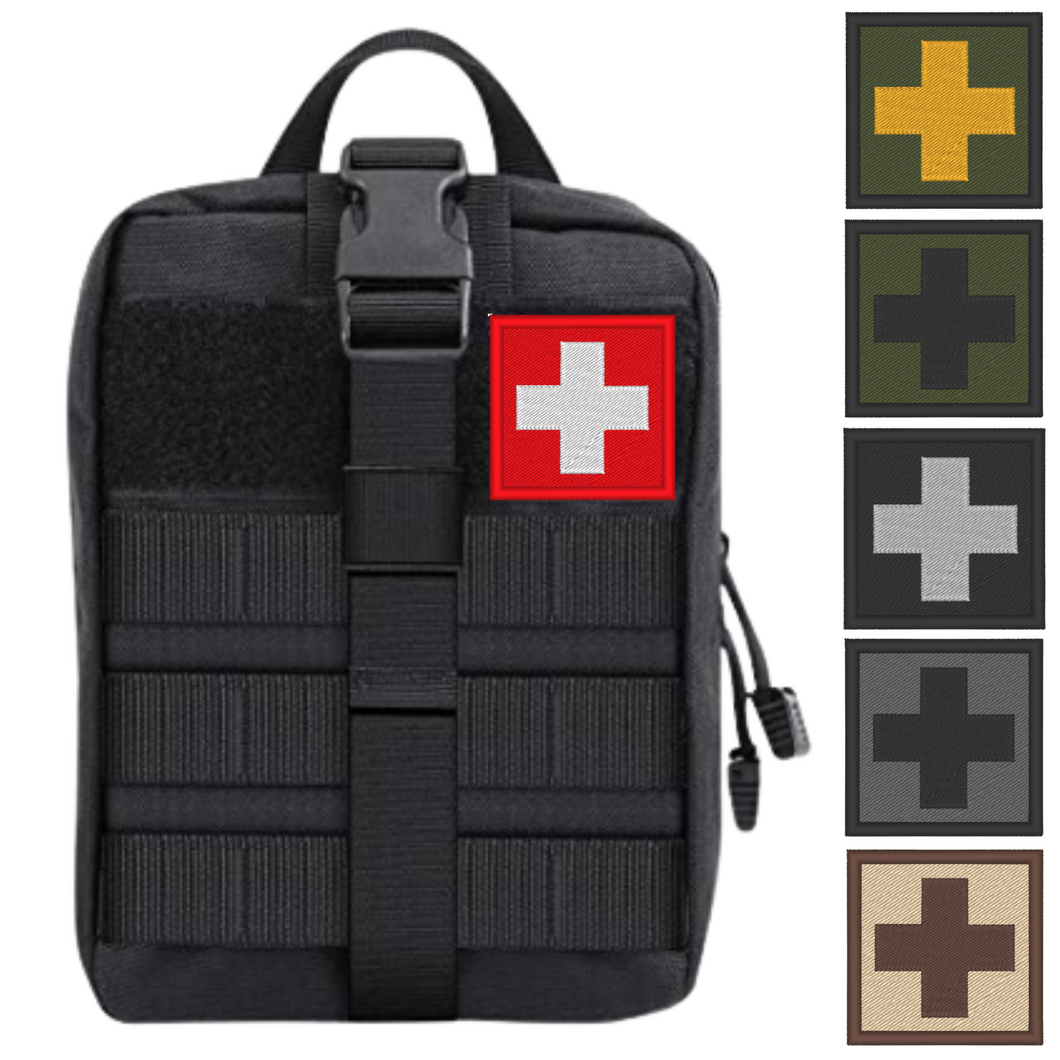 Medic Patch - Medical Cross Embroidered Patch