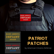 Load image into Gallery viewer, Make America Defiant Again Embroidered Patch
