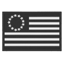 Load image into Gallery viewer, Modified Flag - 13 Stars Embroidered Patch
