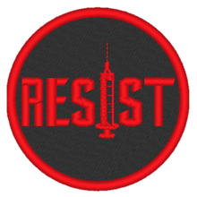 Load image into Gallery viewer, Resist Embroidered Patch
