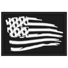 Load image into Gallery viewer, Weathered American Flag Embroidered Patch
