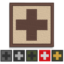 Load image into Gallery viewer, Medic Patch - Medical Cross Embroidered Patch
